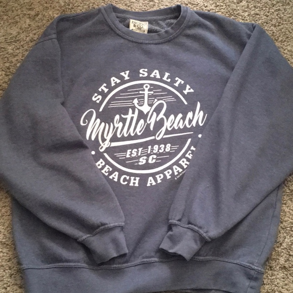 Myrtle Beach Graphic Sweatshirt size L 108